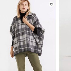 Boiled Wool Lynwood Poncho Sweater